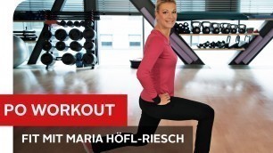 'Po Training für zu Hause  – Einfaches & effektives Fitness Workout mit Maria Höfl-Riesch – OTTO'