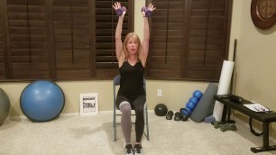 'Chair strength workout/w Nancy GCC Fitness'