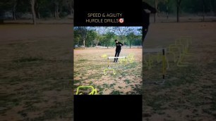 'SPEED & AGILITY HURDLE DRILLS ♥️