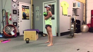 'Kettlebell Dead Clean and Press | Rippel Effect Fitness'