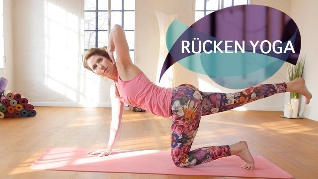 'Gesunder Rücken: Yoga-Workout für einen starken Rücken // FlexibleFit Yoga'