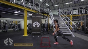 'Fitness Supreme - Reverse Lunges Step Up'