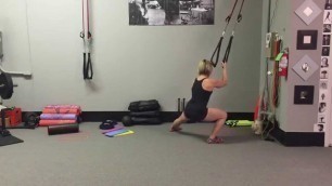 'Suspension Trainer Lateral Squat | Rippel Effect Fitness'