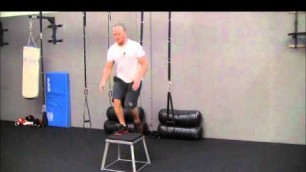 'Functional Muscle Fitness presents Exercise of the Week - Power Jump Step Up'