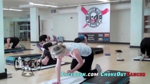 'Club One Fitness helps ChokeOuT Cancer'