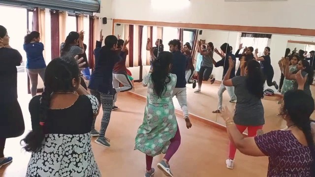 'ZUMBA fitness Step up DANCE institute'