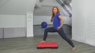 'Multi-level Step Up Stretch for Christian Fitness and Health'