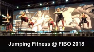 'Jumping Fitness - FIBO PASSION 2018 - Messe Köln - Stage Performance'
