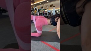 'Butt Lift Challenge Squat Pulse And Squat Jump In Fitness Moment #short #fitness #smileyshort2m'
