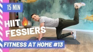 'HIIT FESSIERS | Fitness At Home #13 | Matthieu Verneret'