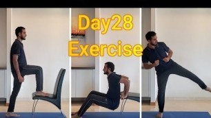 'STEP UP YOUR FITNESS WITH EASY EXERCISES Day28 July Daily Workout #dailyexercise #exerciseathome'