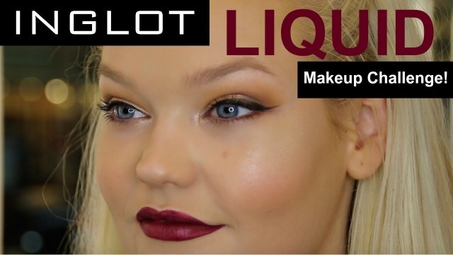 'LIQUID Makeup challenge | INGLOT AUSTRALIA'