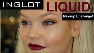 'LIQUID Makeup challenge | INGLOT AUSTRALIA'