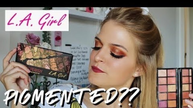 'Get Feverish LA Girl Cosmetics Palette Review | Fanatic Collection || The Foxy Momager'