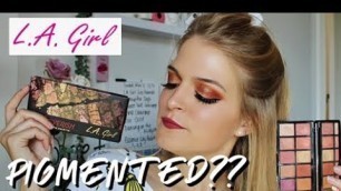 'Get Feverish LA Girl Cosmetics Palette Review | Fanatic Collection || The Foxy Momager'