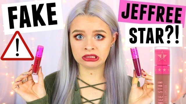 'REAL VS FAKE: JEFFREE STAR LIQUID LIPSTICKS WARNING | sophdoesnails'