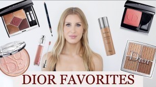 '✨FULL FACE OF DIOR MAKEUP FAVORITES ✨TOP 10 DIOR MAKEUP MUST HAVES ✨'