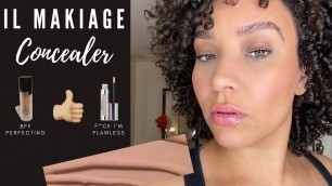'TRYING IL MAKIAGE CONCEALERS shade #04 | REVIEW & TRY ON | FIRST IMPRESSIONS| Vanessa Nastasia'