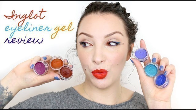 'My Inglot AMC Eyeliner Gel collection & rave review'