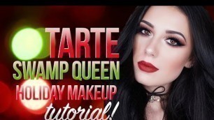 '★Tarte Swamp Queen Palette Grav3yardgirl Holiday Makeup Tutorial | Giveaway | Victoria Lyn Beauty'