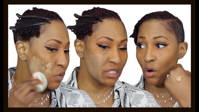 'One/Size Patrick Starrr Haul Beauty Blur Balm & Powder Foundation OMG'