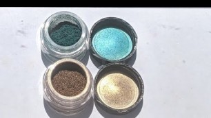 'Inglot Cosmetics AMC Pure Pigments in # 69 and # 70'