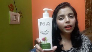 'LOTUS Herbals WHITEGLOW Skin whitening & Brightning Hand & Body lotion Review | SPF 25 & PA+++'