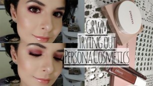 'GRWM Trying Out Persona Cosmetics | CarolCosmos'