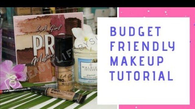 'Budget Friendly | Affordable Makeup Tutorial | LA Girl Pro Mastery Palette'