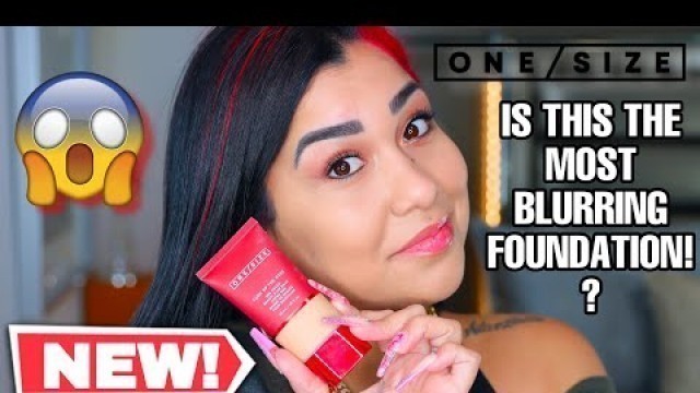 '*NEW* ONE SIZE TURN UP THE BASE BEAUTY BLUR BALM FOUNDATION + WEAR TEST beauty news'