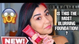 '*NEW* ONE SIZE TURN UP THE BASE BEAUTY BLUR BALM FOUNDATION + WEAR TEST beauty news'