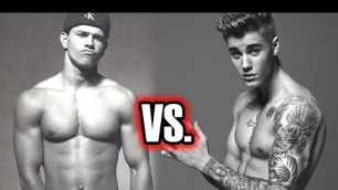'Justin Bieber vs Marky Mark Wahlberg: Best Calvin Klein Photo?'