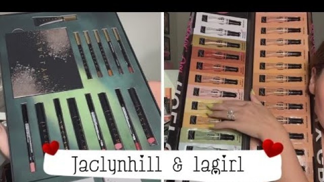 'NEW! JACLYN X ROBIN - LUXE LEGACY COLLECTION REVIEW & LAGIRL COSMETIC'