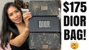 'Cheapest Christian Dior Bag! Dior Rouge Couture Beauty Holiday Jewel Lipstick Coffret Review'