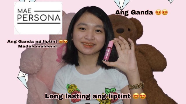 'Mae Persona Cosmetics Rosy Lip & Cheek Tint Review'