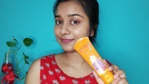 'Review of Lotus Herbals Safe Sun Sunscreen || My sun protection ||'