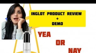 'Magical Product | Inglot Duraline product review and Demo in hindi | #makeup #productreview'