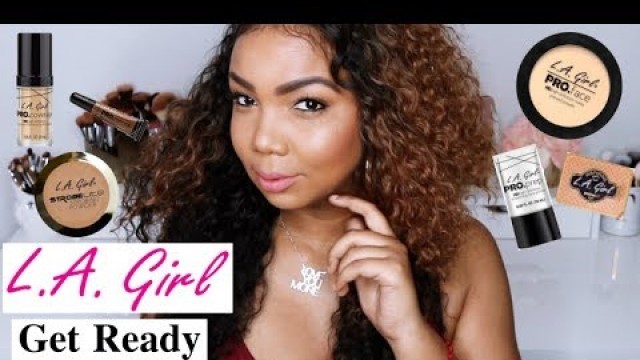 'Get Ready With Me | 95% L.A. Girl Cosmetics'