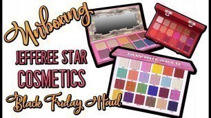 'Unboxing Jefferee Star Black Friday Order | Worst Shipping Ever | BeautylishJefferee Star Cosmetics'