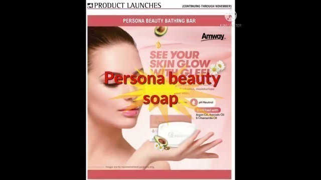 'Persona beauty soap'