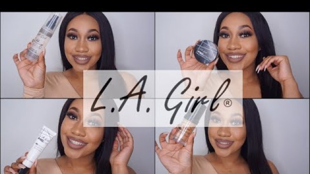 'TESTING L.A. GIRL COSMETICS I SAn YouTuber I YolandaxYangaJwaai'