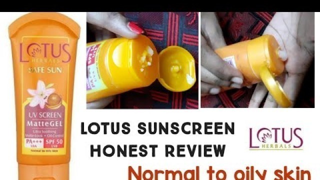 'Lotus herbals safe sunscreen review|SPF 50 review in tamil|sunscreen for oily skin|best sunscreen'