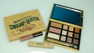 'Tarte Swamp Queen Palette Swatches and Review | Grav3yardgirl x Tarte Collaboration'