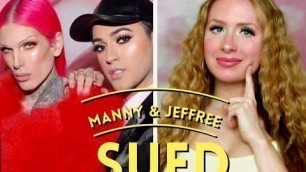 'Manny MUA & Jeffree Star SUED by Black Moon Cosmetics! Did They Steal Black Moons Designs??'