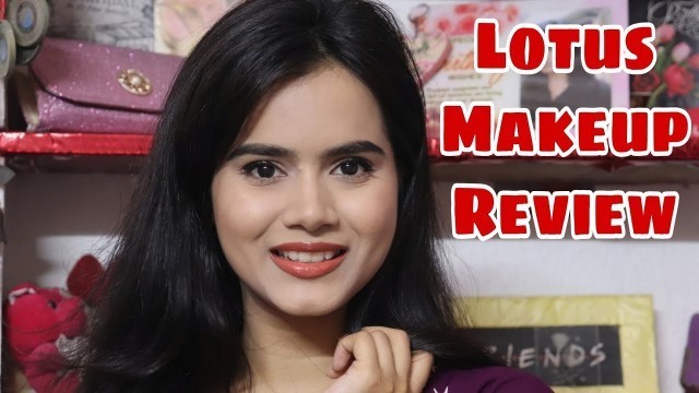 'Simple Makeup With 3 Products ||Lotus Makeup Products Review || MUST WATCH | Sayne Arju'