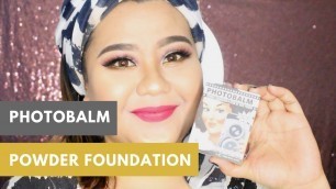 'PhotoBalm The Balm Powder Foundation Review | Dhenok Pratiwi'