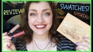 'tarte x grav3yardgirl Swamp Queen Collection: Swatches + In-Depth Review!!'