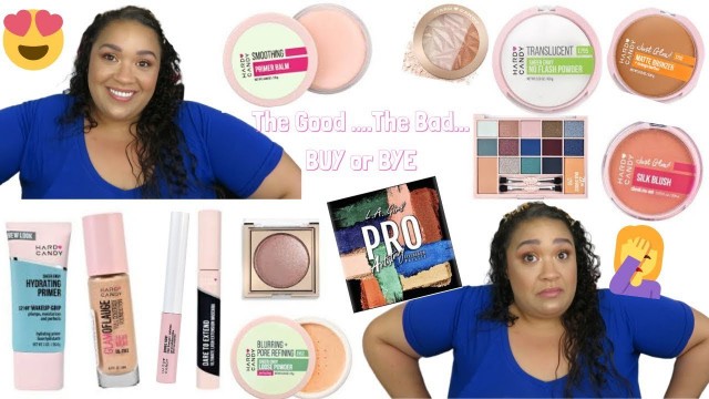 'Testing NEW Hard Candy Pt1|La Girl Pro Artistry|Affordable Makeup|Full Face|Wear test|Tasha St James'