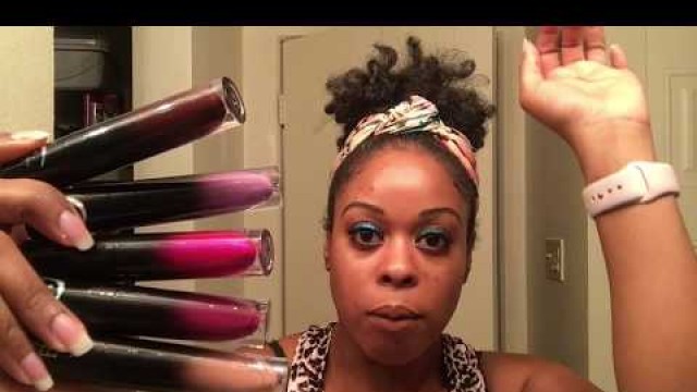 'New! Black Moon Cosmetics Liquid Lipstick on Brown Skin (No Liner)'