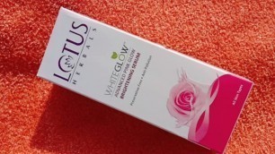 'New launching Lotus Herbals  white glow advanced pink low brightening serum'